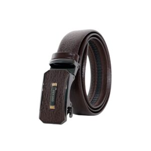 Thắt lưng da bò Gucasa MK-GUPDA01, đầu khoá tự động
