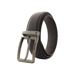 Thắt lưng da bò Gucasa MK-KGU01, khoá kim