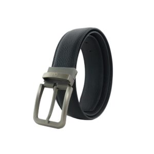 Thắt lưng da bò Gucasa MK-KGU03, đầu khoá kim